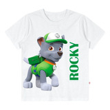 Camiseta Infantil Patrulha Canina Roupa Infantil Do 1 Ao 10