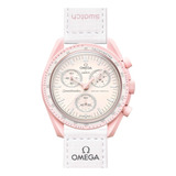 Reloj Pulsera Omega X Swatch Bioceramic Moonswatch Mission To Venus So33p100