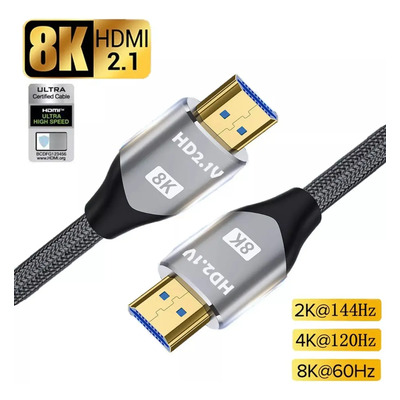 Savefree® 3 Metros Cable Hdmi 2.1 Vídeo 4k 120hz 8k 60hz Ps5 Ps4 Xbox | MercadoLibre