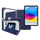 Smart Case 360+ Vidrio Para iPad 10ma Gen 10.9 Espacio Lapiz