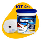 Kit Manta Líquida Emborrachada + 5m2 Tecido Bidim Vp50 4kg