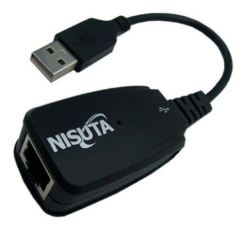 Conversor Usb A Red Lan 10/100mbps Mdix Nisuta Ns-cousredch