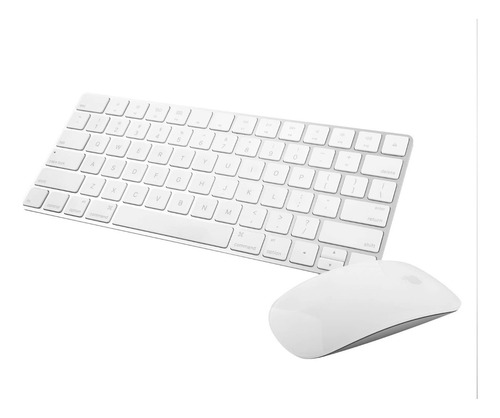 Combo Magic Keyboard 2 Y Mouse Usb-c Apple Blanco