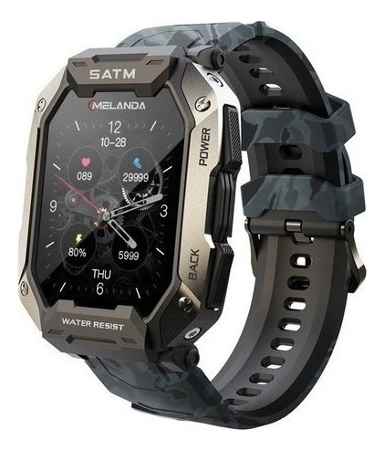 Promoção De Smartwatch Militar Anti-choque À Prova D'água.