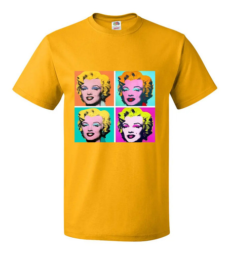 Playera Camiseta Marilyn Monroe Andy Warhol Pintura Cuadro