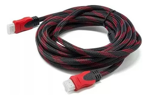 Cable Hdmi 1,5 Metros Doble Filtro Mallado Punta Dorada Nuev