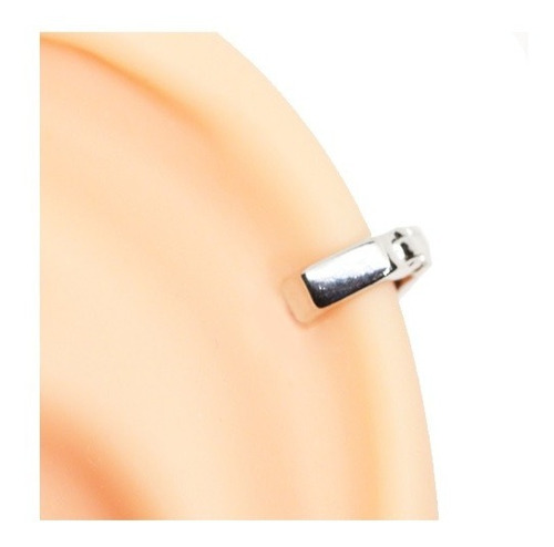 Piercing Mini Argola Clicker Sextavada Folhead Ouro Br 4,5mm