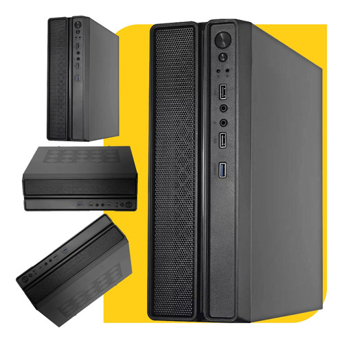 Mini Pc Intel Core I5, 8gb, Ssd 240gb Gabinete Slim C/ Fonte