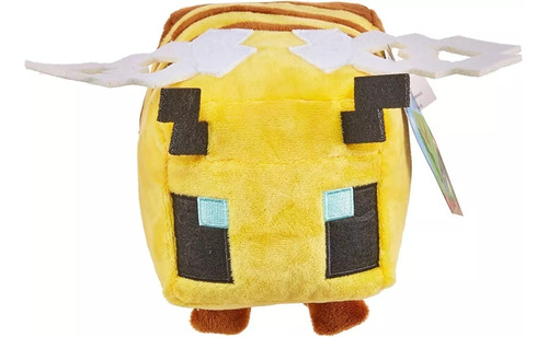 Minecraft Peluche Abeja Oficial Mattel 13x20 Cm Nuevo