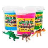  Slime Kimeleka Dinossauro Caixa Com 6 Unidades De 180g