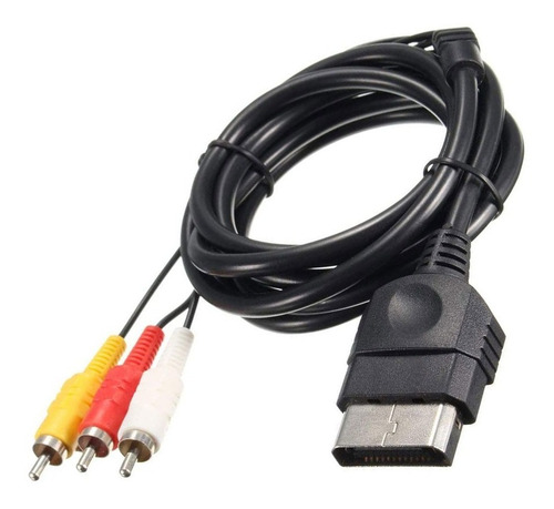Cable De Audio Y Video Cable-rca Para Xbox Clásico Negro
