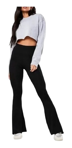 Calça Legging Flare  Feminina Boca De Sino Fitness Academia 