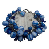 Psf1737 Pulsera Mujer Cadena Con Dijes Colgantes