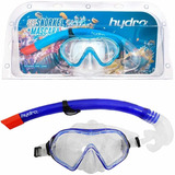 Set Máscara Buceo + Snorkel Adulto Hydro®