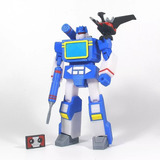 Transformer Soundwave G1 3d Articulado