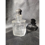 Perfumero Antiguo De Cristal #4714