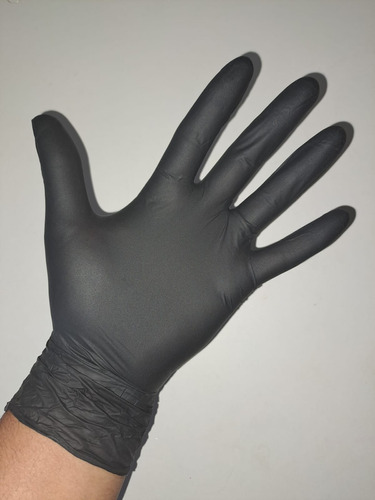 Guantes De Nitrilo Negros