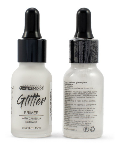 Primer Para Rostro Glitter Cherimoya 15ml