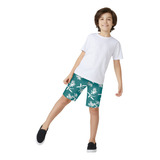 Camiseta Básica Branca Infantil Menino M/ Curta Hering Kids 