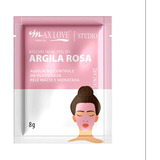 Máscara Facial Peel Off Argila Rosa Max Love 8g