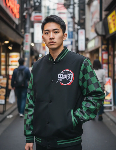 Chamarra Demon Slayer Kimetsu Tanjiro Anime