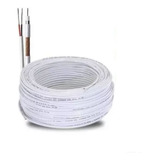 Cabo Coaxial P/cftv Dupla Blindagem 4mm 100m Branco Condutti