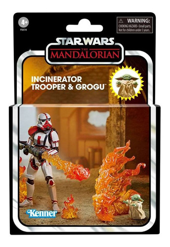 Incinerator Trooper And Grogu The Vintage Collection Deluxe 