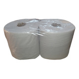 Bobina Toalla De Papel Blanco 25cm X 400 Mts, 2 Unid.