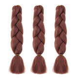 Extensiones De Trenzas Africanas, Paquete De 3 Pzs