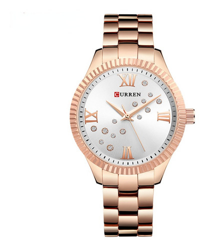 Relojes De Cuarzo Analógicos Elegantes Curren Para Mujer