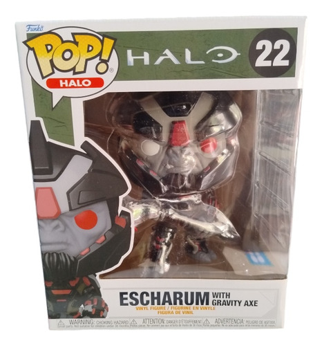 Funko Pop Escharum Con Martillo 22 - Halo 