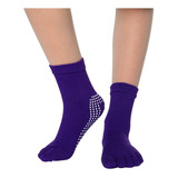 Calcetines Calcetas Antideslizantes Con Dedos Pilates Yoga 