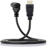 Cable Hdmi Micro Hdmi A En Ángulo Ascendente De 90 Grados Ma