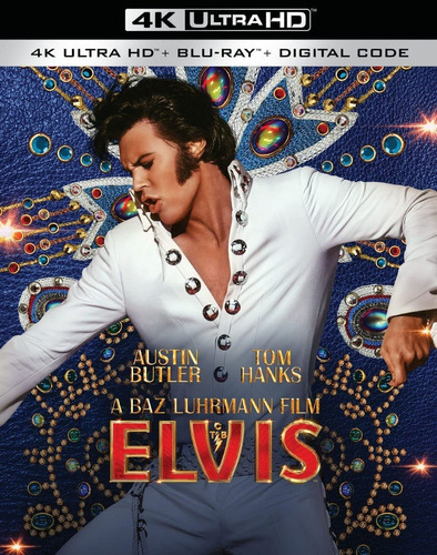 Elvis Tom Hanks Pelicula 4k Ultra Hd + Blu-ray
