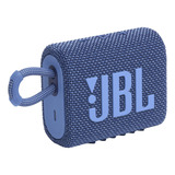 Altavoz Bluetooth Jbl Go 3, Portátil E Impermeable, Color Azul 110 V/220 V
