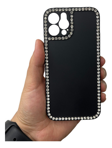 Funda Silicona Strass Para iPhone 7 8 11 12 13 14 15