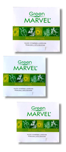 Green Marvel Balsamo Herbal 3pz