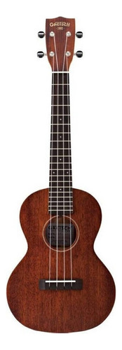 Ukelele Tenor Gretsch G9120 Cuerpo De Caoba Con Funda Color Marrón