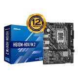 Motherboard Asrock H610m Hdv M2 Intel Lga 1700 12va Pcreg