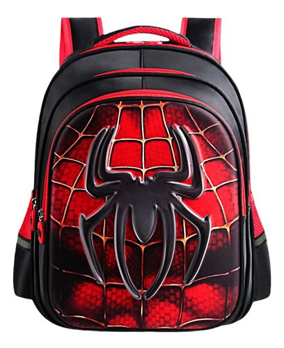 Mochila Escolar Rígida Para Niños Spider-man Para Grados 1-3