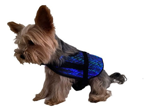 Arnes Pechera Con Luz Led Para Perros