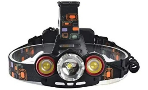 3 Cree Led Brillante Foco Zoom 5.000 Lm + 2 Bateria Raptor