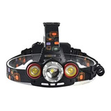 3 Cree Led Brillante Foco Zoom 5.000 Lm + 2 Bateria Raptor