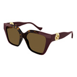 Lentes De Sol Havana Gucci Gg1023s009