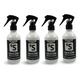 4 Pack Lubricante Suspensión Y Abrillantador De Silicon 9s 