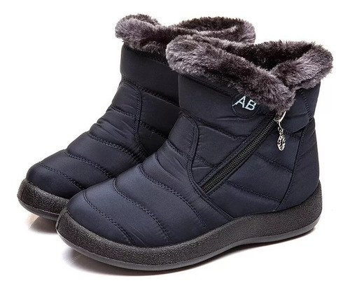 Botas De Nieve Femeninas Impermeables, Antiderrapantes Y Par