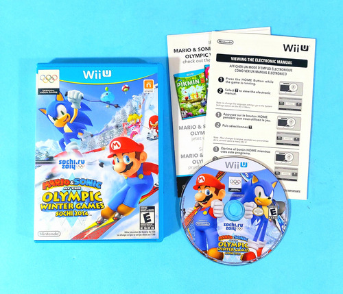 Mario & Sonic Olympic Winter Games - Nintendo Wiiu