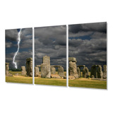 Cuadro Trip 40x60 Stonehenge Monumento Historico Pasto