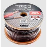 1 Metro Cable X Corriente Calibre 4 100% Cobre Treo Tr-pc420