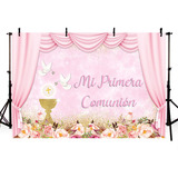 Communion Paloma Floral Photo Fund Celebration Navideña